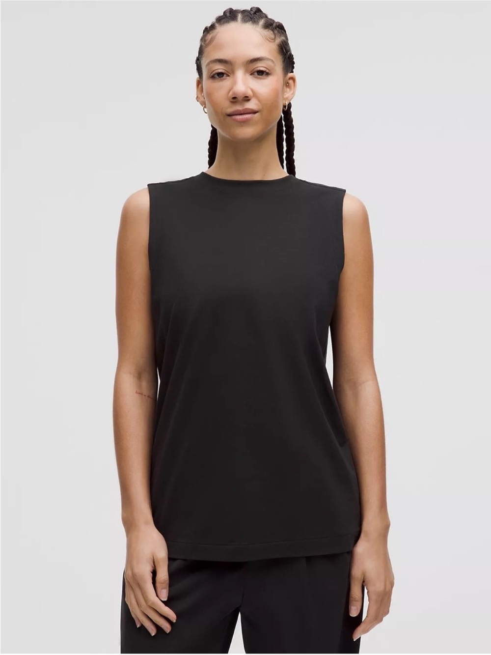 Lululemon All Yours Organic Cotton Tank Top
Black NWT XL